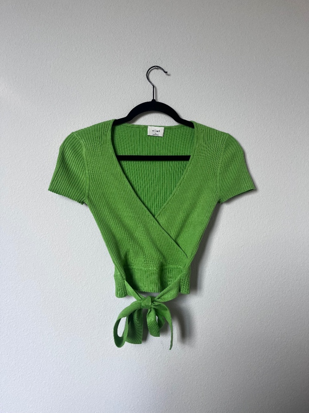 Aritzia Wilfred All Tied Up Top size S